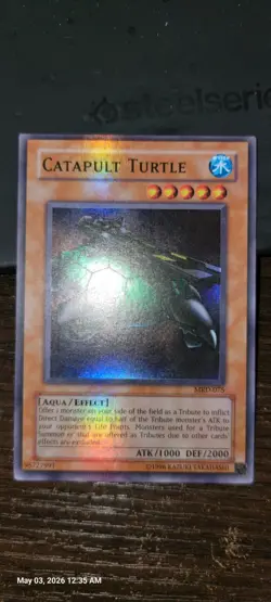 Yugioh Catapult Turtle MRD-075 Metal Raiders Unlimited - Image 2