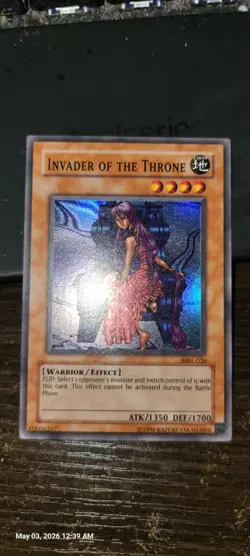 Yugioh Invader of the Throne MRL-026 Magic Ruler Unlimited - Image 2