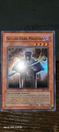 Yugioh Skilled Dark Magician MFC-065 Magician's Force Unlimited - Image 2