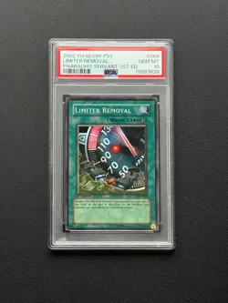 PSA 10 YU-GI-Oh! MRL-Magic Ruler Limiter Removal First Edition Low Pop - Image 3