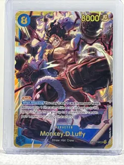 ONE PIECE CCG - Monkey D. Luffy - OP11-118 SEC - Straw Hat Crew Secret Rare Mint - Image 1