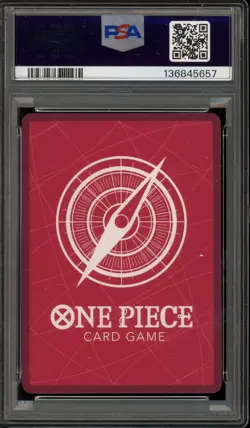 One Piece CCG Shanks PSA Magazine Exclusive Promo OP09-001 PSA 9 Mint - Image 2