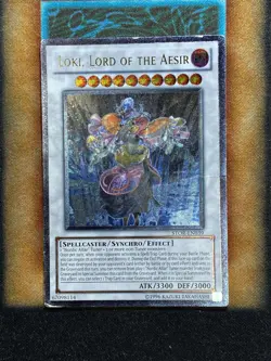 Yugioh Loki, Lord Of The Aesir STOR-EN039 Ultimate Rare MP - Image 1