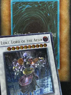 Yugioh Loki, Lord Of The Aesir STOR-EN039 Ultimate Rare MP - Image 3