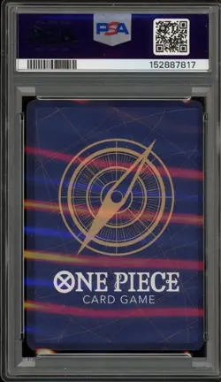 One Piece CCG Monkey.D.Luffy College Basketball US Voyage P-055 PSA 10 Gem Mint - Image 2