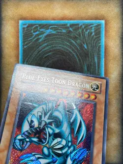 Yugioh Blue-Eyes Toon Dragon MRL-000 Secret Rare 1st Ed MP (3) - Image 3