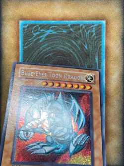 Yugioh Blue-Eyes Toon Dragon MRL-000 Secret Rare 1st Ed MP (3) - Image 5