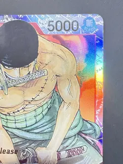 2022 One Piece Roronoa Zoro Super Pre-Release #ST01-013 - Image 5