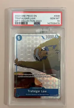 PSA 10 2023 ONE PIECE EN TRAFALGAR LAW GIFT COLLECTION GEM MT 10 - Image 3