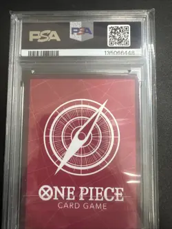 2024 ONE PIECE PROMO PSA MAGAZINE EXCLUSIVE #060 MONKEY D. LUFFY PSA 10 GMT - Image 5