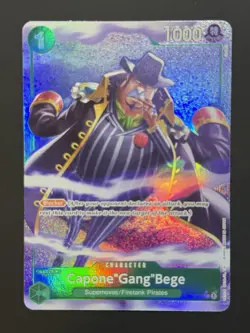 Capone”Gang”Bege ST02-004 Alt Art C One Piece TCG - Image 1