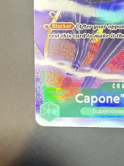 Capone”Gang”Bege ST02-004 Alt Art C One Piece TCG - Image 2