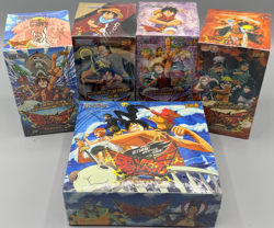 5 One Piece & Naruto CCG Booster Box Sealed New Authentic Lot Dimension Zero - Image 1