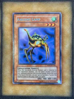 Yugioh Ancient Lamp RP01-EN100 Secret Rare Original Print LP - Image 1
