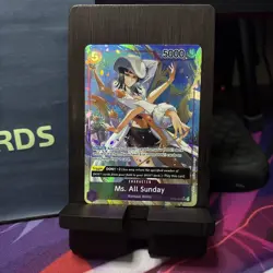 OP04-064 Ms. All Sunday SR AltArt Kingdoms of Intrigue One Piece TCG English - Image 2