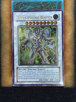 Yugioh Hyper Psychic Blaster CRMS-EN042 Ultimate Rare NM - Image 1