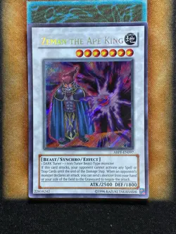 Yugioh Zeman The Ape King ABPF-EN097 Secret Rare NM - Image 1