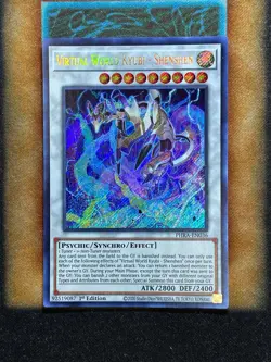 Yugioh Virtual World Kyubi - Shenshen PHRA-EN036 Secret Rare 1st Ed NM - Image 1