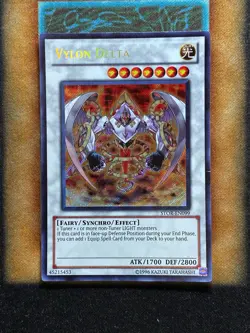 Yugioh Vylon Delta STOR-EN099 Secret Rare LP - Image 1
