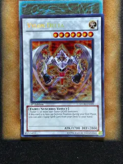 Yugioh Vylon Delta STOR-EN099 Secret Rare 1st Ed NM - Image 1