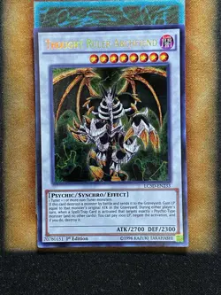 Yugioh Thought Ruler Archfiend LC5D-EN233 Secret Rare 1st Ed NM - Image 1