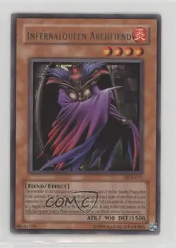 Infernalqueen Archfiend 1st Ed. YuGiOh Dark Crisis #DCR-071 2003 - Image 1