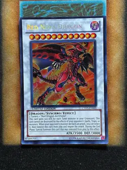 Yugioh Red Nova Dragon CT07-EN005 Secret Rare Limited Edition NM - Image 1