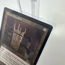Mtg Magic The Gathering Urzas Legacy Grim Monolith Card (2) - Image 3