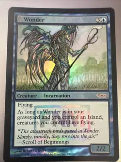 MTG Wonder FNM Promo Foil Card Near Mint Condition - Image 1