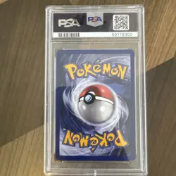 1999 French 1st Edition Pokemon - Fighting Energie card PSA grade 9 - Image 3
