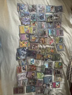 Pokemon TCG 65 Card Lot - Holo & Regular Cards Collection - Image 1