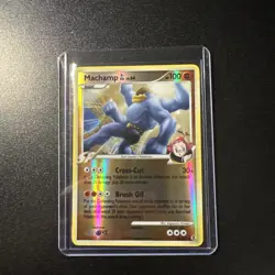 Machamp GL 46/111 Rising Rivals Reverse Holo Card LP Pokemon TCG - Image 1