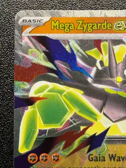 Mega Zygarde EX 047/088 Double Rare Perfect Order Pokemon Card NM - Image 2