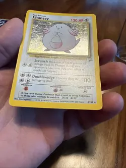 Pokemon Base Set 2 Chansey Holo Rare Card - Image 4