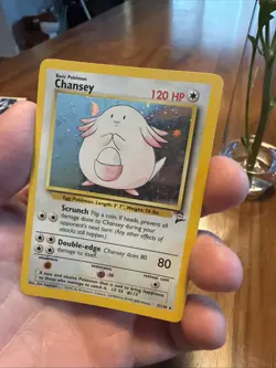 Pokemon Base Set 2 Chansey Holo Rare Card - Image 5