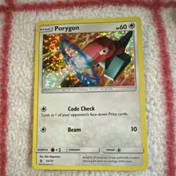 The Pokemon Company Porygon McDonald's 2018 012/012 60 HP Promo Holo Basic Card - Image 1