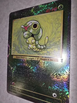 CGC 8 NM/MINT Caterpie 69/110 Legendary Collection Reverse Holo Pokemon Card - Image 3