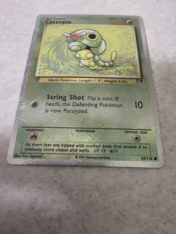 CGC 8 NM/MINT Caterpie 69/110 Legendary Collection Reverse Holo Pokemon Card - Image 4