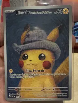 Pikachu with Grey Felt Hat 085 Sv: Scarlet & Violet Promo Cards Regular - Image 1