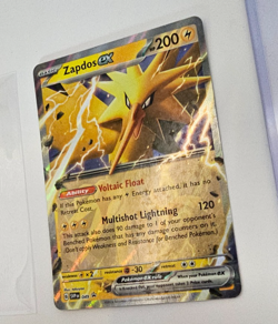 Zapdos SVP 049 Black Star Promo Scarlet & Violet Pokemon Card Combined P&P - Image 1