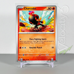 Pokemon TCG Card - Charcadet 26/182 Common | 2023 Paradox Rift | NM/Mint - Image 1