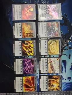 Chaotic TCG 10 Attack Cards Lot w/ 2 Rares Alliances Unraveled Lot 2/2 - Image 1