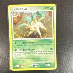 Leafeon 7/100 Majestic Dawn Holo Rare Pokemon TCG Card 2008 Kouki Saitou - Image 1
