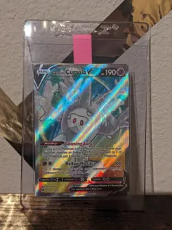 Galarian Cursola V 071/073 Champions Path NM Ultra Rare Full Art Pokemon Card - Image 1