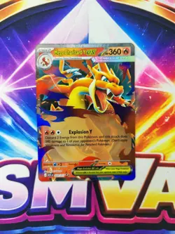 Mega Charizard Y ex 022/217 Pokemon Card Ascended Heroes - Image 1