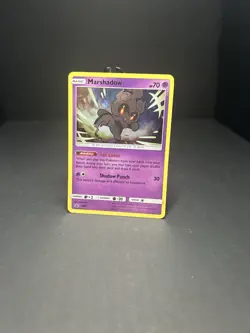 Marshadow SM85 Promo Holo 70 HP SM Set Basic Pokemon TCG Card English - Image 1