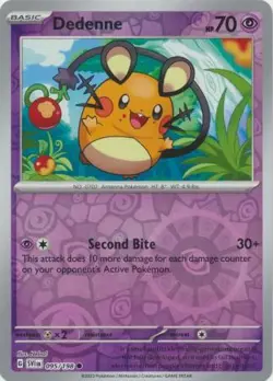 Dedenne 95/198 Reverse Holo | Scarlet & Violet | Pokemon Card - Image 1