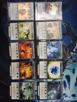 Chaotic TCG 10 Attack Card Lot w/ 2 Rares Alliances Unraveled Lot 1/2 - Image 1
