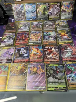 Pokemon TCG Card Lot of 34 Hit Cards Ex’s V’s Vstar, Vmax SWSH - Image 1