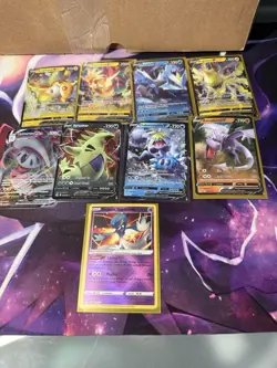 Pokemon TCG Card Lot of 34 Hit Cards Ex’s V’s Vstar, Vmax SWSH - Image 2